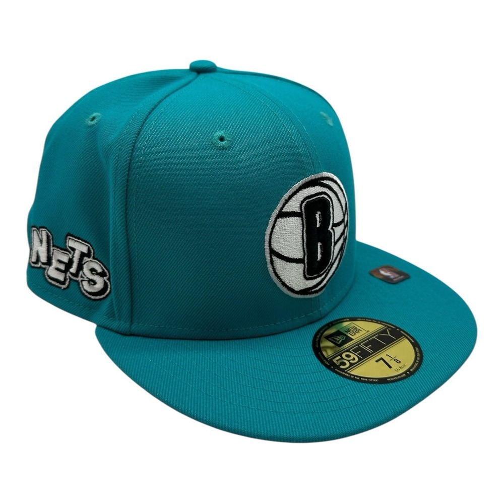 New Era‎ 59Fifty Brooklyn Nets Hat Cap 7 1/8 2023 City Edition NBA Basketball